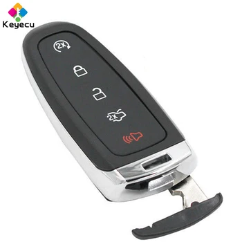 KEYECU Pár Smart Keyless Entry Diaľkové Ovládanie Auta Kľúč - 5 Tlačidiel 315MHz ID46 Čip - FOB pre Ford Edge Zameranie Uniknúť, M3N5WY8609