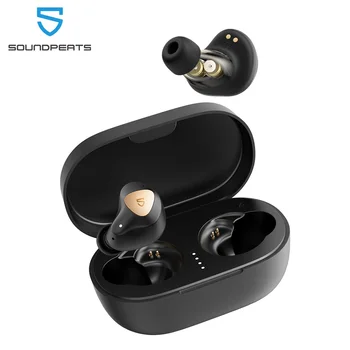 SoundPEATS Truengine 3 SE Pravda Bezdrôtové Slúchadlá Bluetooth Duálny Mikrofón CVC 8.0 aptX Dual Dynamic Ovládače s Crossover Smart Touch