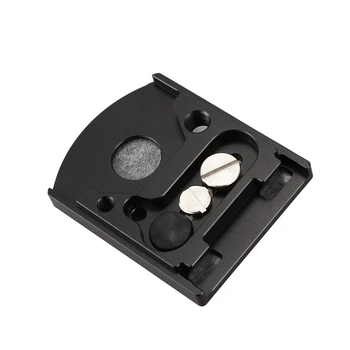 Horúce Objektív Fotoaparátu Mount 410PL Rýchle Uvoľnenie Doska pre Manfrotto 405 410 pre RC4 Quick Release System Black