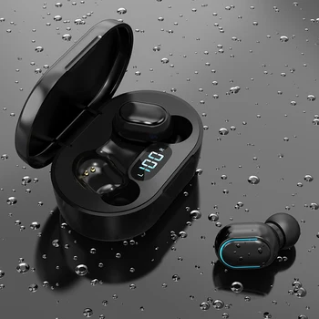 TWS Bezdrôtové Slúchadlá Bluetooth V5.1 Slúchadlá 9D Stereo Šport Slúchadiel do uší Potlačením Hluku Vodotesné Slúchadlá s Nabíjanie Box