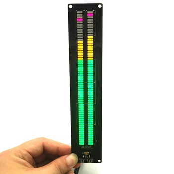 HORÚCE AS60 Dual Channel LED Digitálne Hudobné Spektrum, o Zvuku, Zobrazenie Úrovne DIY Kit