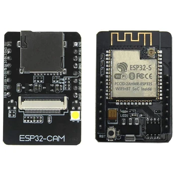 2 Nastavte Esp32-Cam Kamera Wifi + Bluetooth Modul 4M Psram Dual-Core 32-Bit Cpu Vývoj Doska S Ov2640 2mpx Fotoaparátom Modul Sup