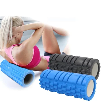Rodillo masaje svalovej cilindro para deporte jogy fitness bloque de jogy masajeador de espalda rulo pilates para entrenamiento