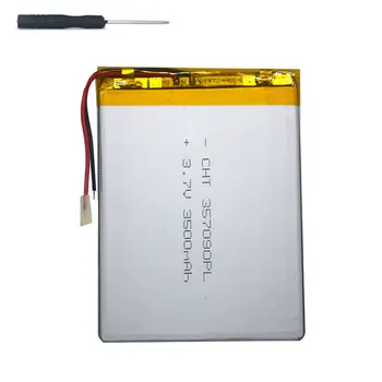 7 palcový tablet univerzálny batéria 3,7 v 3500mAh polymer lithium Batéria pre digma optima e7.1 3g +nástroj príslušenstvo skrutkovač