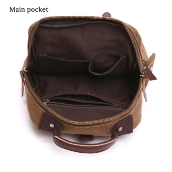 Plátno Kožená taška pre Mužov Výlet Retro Taktických Vojenských Messenger Hrudníka Taška Plátno Crossbody Taška Muž Cestovné Bagpack Pack Taška