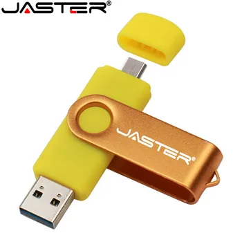 JASTER Najlepšie OTG USB 2.0 Flash Drive cle usb 2.0 stick 4 GB 8 GB 16 GB 32 GB, 64 GB pero jednotky Smartphone kl ' úč