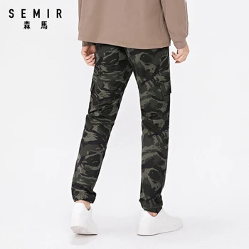SEMIR Bežné nohavice mužov zimné nové vojenské kamufláž jeseň malé ceruzka nohavice pre človeka