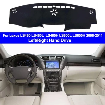 Auto Auto Vnútorné Panel Kryt Dashmat Podložku Koberec Dash 2 Vrstvy lexus LS460 LS460L LS600L LS460H LS600H 2006 - 2011 LHD RHD