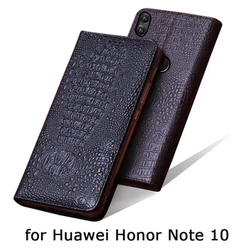 Luxusné Originálne Kožené púzdra pre Huawei Honor Poznámka 10 Prípade Ručné Vlastné Flip Telefónu Kryt pre Fundas Huawei Honor Note10 Taška