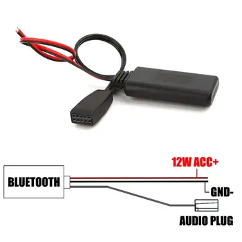Auto Bluetooth 4.0 AUX Kábel Stereo Adaptér Pre BMW E39 E46 E53 Business CD základnú Jednotku Auto Príslušenstvo