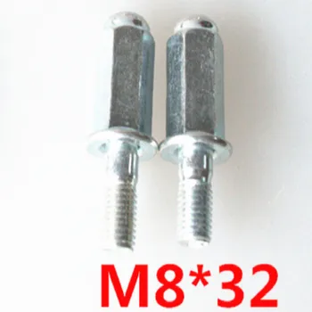 MOTOCYKEL gy6 skúter M6 M7 M8 MATICE SKRUTKA výfukového potrubia skrutku DOPRAVA ZADARMO