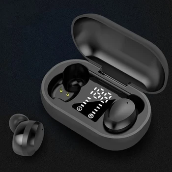 F12 Dotykový Digitálny Displej In-ear Zníženie Hluku TWS Bluetooth 5.0 Bezdrôtový Headset Športové Slúchadlá pre Mobilný Telefón Hudobné Hry