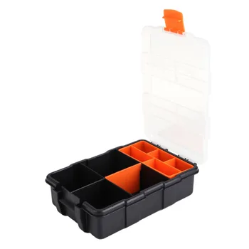 Dve vrstvy, Plastové Ťažkých Komponentov Úložný Box Prípade Organizátor Malé Časti Tool Box