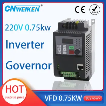 2.2 kw 220v AC 3HP VFD Frekvenčného meniča VFD Invertor 1 Fázový Vstup 3 Fázy Výstupná Frekvencia meniča vretena