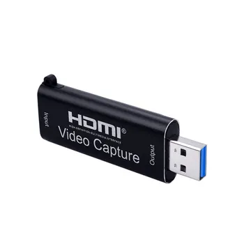 AOEYOO HDMI Video Capture Hre Card-karta live streaming Videokamera-Nahrávanie OBS 1080P USB 2.0 pre PS4 Kamera DVD Záznamu-Box