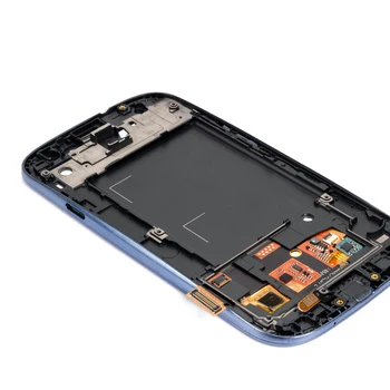Pôvodný Pre Samsung S3 mini Displej i8190 LCD Displej s rámikom Super AMOLED Pre SAMSUNG GALAXY S3 Mini i8190 I8190N Displej