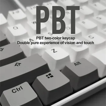 68 Kľúče (Hot Swap) Pätica Herné Mechanické Klávesnice Bezdrôtová Podsvietenie PBT Keycaps Pre PC, Notebook, Úrad Práce Notebook