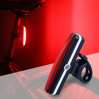 Super Cool Bike Chvost KLASU Výstražné Svetlo Nabíjania cez USB Noc LED Stmievanie Cyklistické Doplnky, jazda na Bicykli Športové Zariadenia 2266 Bisiklet
