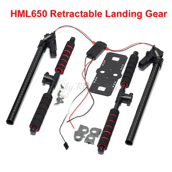 HML650 Elektronické zaťahovacím podvozkom rýchlou inštaláciou Vstupnej Šmyk Uhlíkových Vlákien pre S550 X500 X550 Tarot HML 650