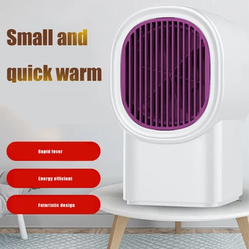 500W Vysoký Výkon Elektrický Ohrievač Prenosný Mini Desktop Teplejšie Stroj pre Domáce Kancelárie Prenosné Zimné Ubytovni Ohrievača