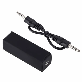 Nový 3.5 mm Aux Audio Noise Filter Zem Slučky Izolant Eliminovať Auto Elektrické Hluku pre Domáce Stereo Car Audio Systému