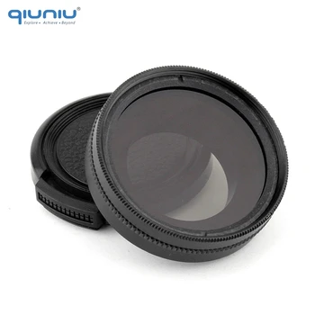 QIUNIU 37mm CPL Filter s Ochranným Spp Kruhový Tvar Polarizer Objektív Filter pre GoPro Hero 3 3+ 4 Akciu, Fotoaparát