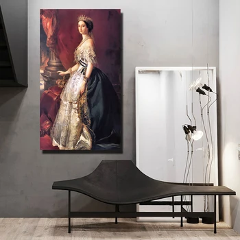 Kráľovná Isabella Z Kastília Obrázok Obrazy Európskeho Súdu Olejomalieb Replika Wall Art Plagáty A Vytlačí Na Lôžko Izba Dekor