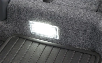 1pcs BIELA bez Chýb LED Interiér batožinového priestoru / Batožinového Priestoru Svetlo lampy, X5 E53,X3 E83,X1 E84