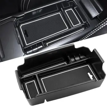Auto Strednej Opierke Úložný Box Nádoby Držiak S Silikónové Mat ABS Materiál Auto Interiérové Doplnky Pre Volvo XC40 2019