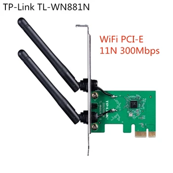 PCI-E Bezdrôtové Antény WiFi Adaptéra PCI Wifi 300Mbps Network Karta pre desktop Loptap Windows IEEE 802.11 ngb Drop Shipping
