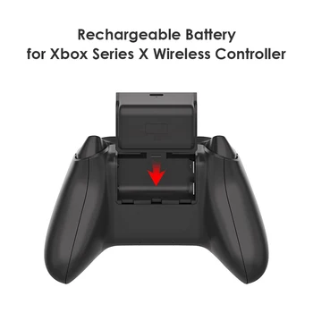 Elektronické Stroj Príslušenstvo Gamepad Bezdrôtový ovládač Externé Späť Klip Batéria pre Xbox Série X