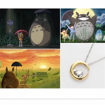 Libra Totoro Náhrdelníky, Prívesky Pre Ženy Krátky Náhrdelník Zlatá Farba Šterlingov Šperky Darček