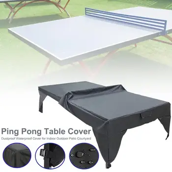 Ping Pong Stôl Vonkajší Kryt Vodotesný, Prachotesný Záhradný Nábytok Kryt Pre Prach Dôkaz Kryt Dážď Sneh