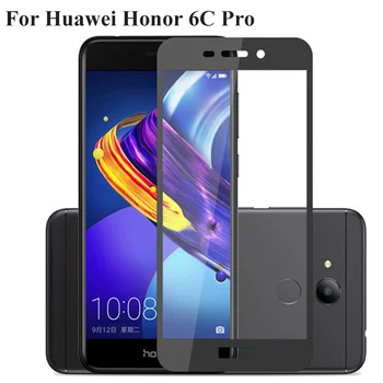2 KS Úplné Pokrytie Tvrdeného Skla Pre Huawei Honor 6c Pro 6 C Pro Screen Protector Tvrdeného Fólia Pre Huawei Honor6c Pro 6CPRO