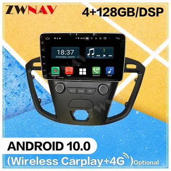 128G Carplay Android10 obrazovke Multimediálne DVD Prehrávač pre Ford Transit Custom 2017 wifi GPS Navi Auto Rádio Audio Stereo Hlava jednotky