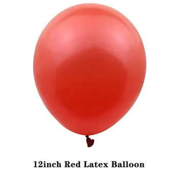 1Set Blue&Červené Latexové Balóny Reťazca Arch Auta USA Deň Nezávislosti Dekor júla 4. Výročie Balón Strapec Svadba, Narodeniny