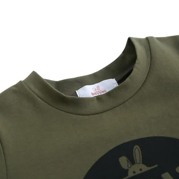Letné Chlapci T-shirt Oblečenie Set sa Vojenskou Kamuflážou Sady Kabát s Kapucňou + Nohavice Deti, Dieťa, Šaty, Obleky, Oblečenie