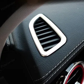 Pre Benz, C-Trieda W205 C200 C400 C63 2 ks Ľavý + Pravý Panel klimatizácia Ventilačné Zásuvky Kryt Výbava Rám