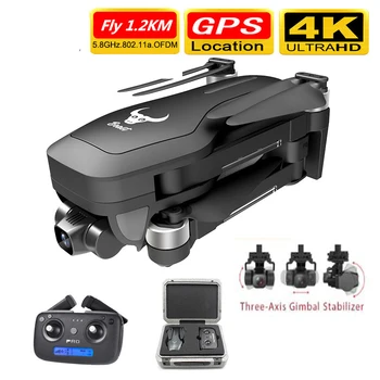 Profissional GPS Drone 4K s 3-Os Anti-Shake Gimbal Fotoaparát SG906 PRO2 WIFI FPV Podporuje TF Kartu Quadrocopter RC Vrtuľník