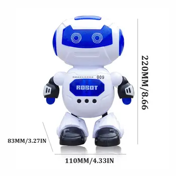 Hračky pre Deti, Tanečné a Hudobné Robot Činnosť Detí Elektrické Hračky Hyun Tanec Robot Rotujúce Svetlo Hudba