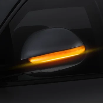 2ks LED Dynamický Zase Signál Svetlo Prúdi Bočné Krídlo Spätné Zrkadlo Indikátor Blinker Na Ford Focus 2 3 Mk2 Mk3 Mondeo Mk4