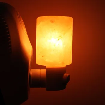 Otočná Mini Himalájska Soľ Nočné Svetlo Nástenné Svietidlo Posteli Spálňa Domova Zbaviť Stresu Novinka Osvetlenie NÁS EÚ, UK, Zapojte