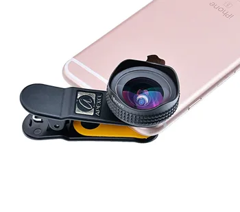 Apexel Zrakového Pro Objektív Super Široký Uhol 100 stupeň Vysokej Jasnosti Mobilný Telefón, Fotoaparát, Objektív Kit pre iPhone X 8 Viac smartphony 18 MM