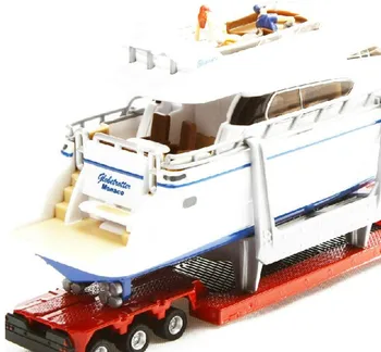 1:87 zliatiny modely áut, s vysokou simulácia truck yacht SIKU-U1849 model, kovové diecasts, hračky vozidiel, doprava zdarma