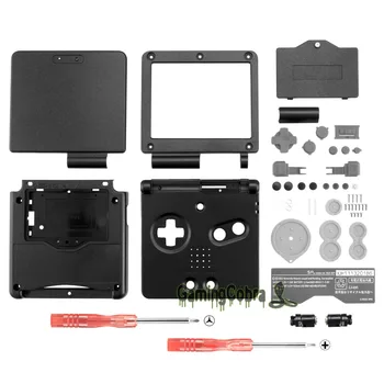 Čierna Tuhá Plný Bývanie Shell Tlačidlá pre Nintendo, Gameboy Advance Sp - GBS004