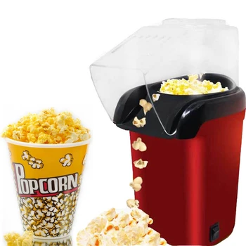 1200W 110V Mini Domácností Zdravé Horúci Vzduch Oil-Free Popcorn Maker Stroj Kukurica Popper Na Domácej Kuchyni Mini Popcorn Maker Stroj