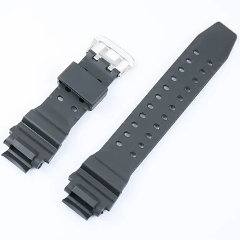 Príslušenstvo hodinky pánske silikónové popruh pre Casio živice popruh GW-A1100 G-1400 GW-4000 GA-1000 pin pracky Ms gumy športové popruh