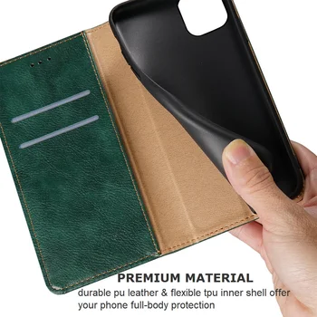 Peňaženka Kože Flip puzdro pre OPPO Realme C17 7i A72 5G A73 2020 A15 C15 Kryt Magnet Adsorpcie Card