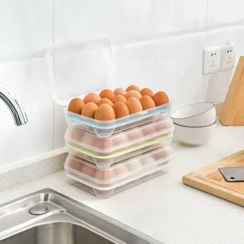 Prenosné Vajec Skladovanie 15 Dier/Box Prenosné Chladničky Čerstvé Kontajner Prípade Zberných Nádob