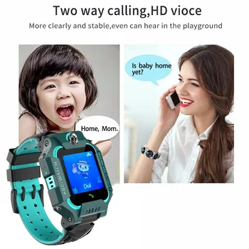 2020 Nové deti pozerajú Deti smart hodinky Dual Camera smart hodinky deti Hlas monitorovanie SOS Anti Stratil LBS Polohy Dieťa Dary